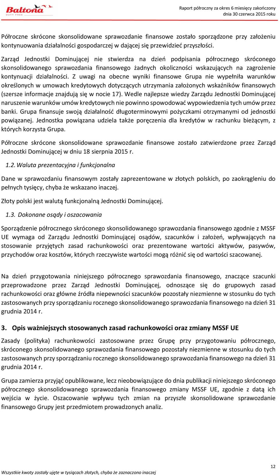 działalności.
