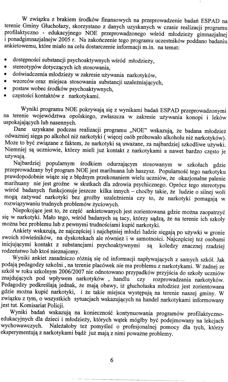 ormacji m.in.