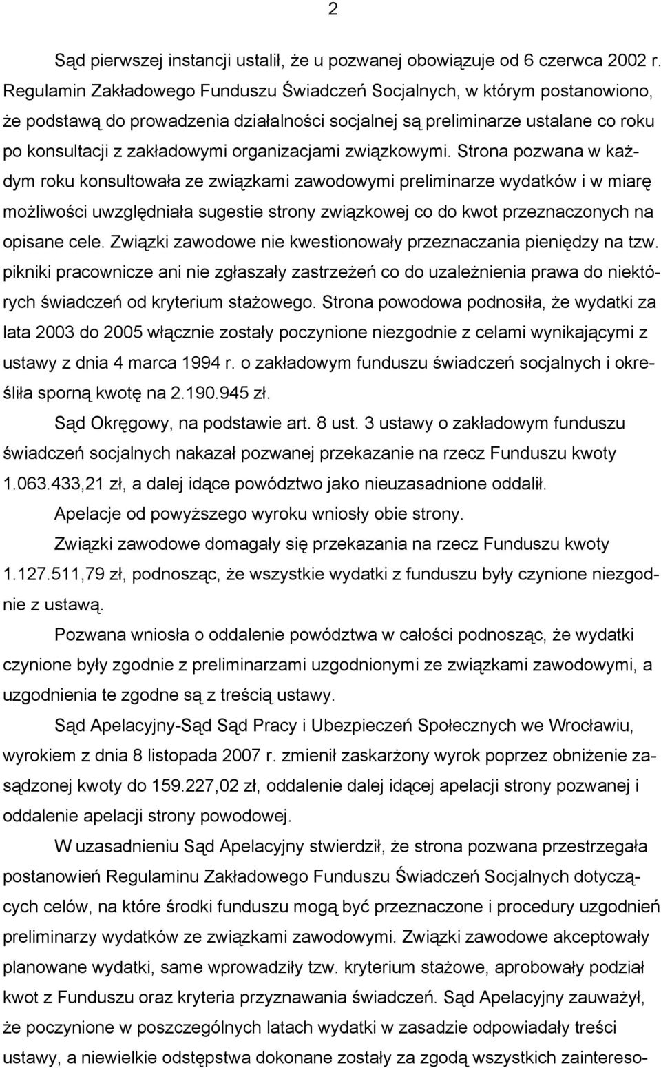 organizacjami związkowymi.