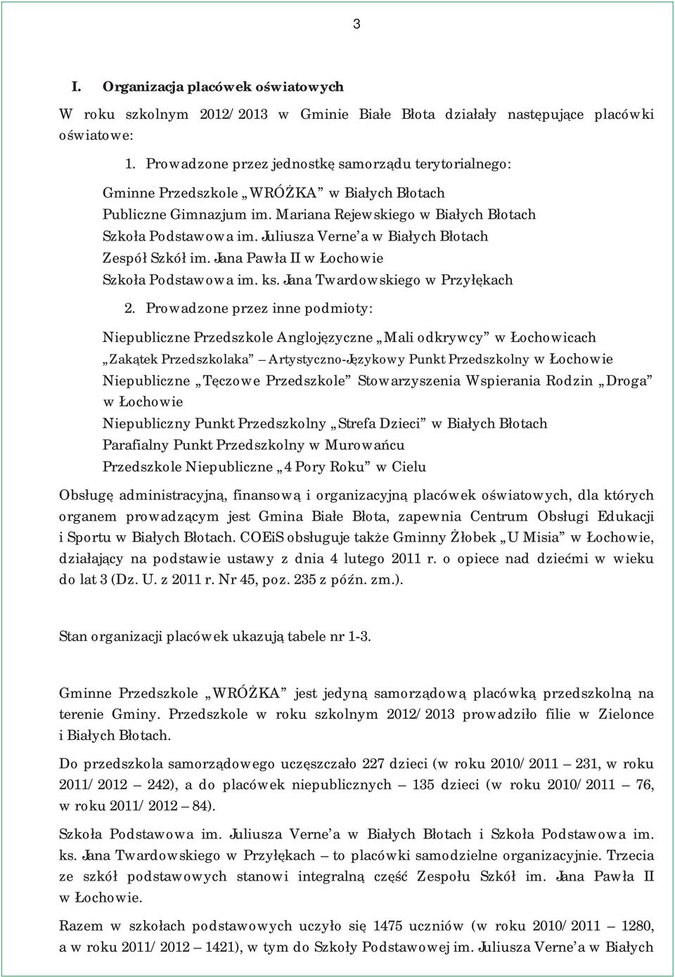 Jana Pawła II Szkoła Podstawowa im. ks. Jana Twardowskiego w Przyłękach 2.