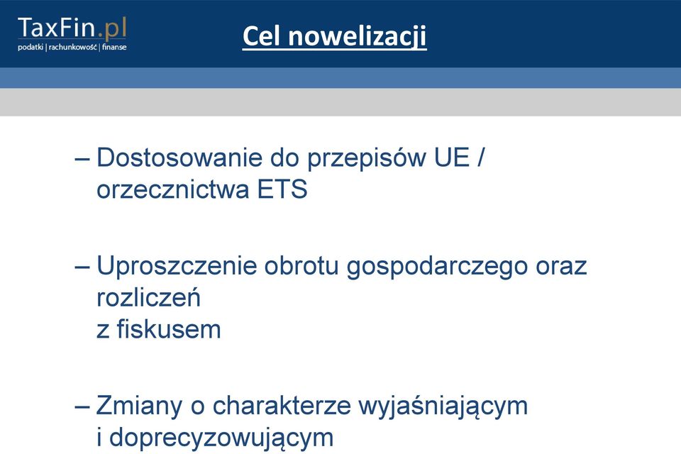 gospodarczego oraz rozliczeń z fiskusem