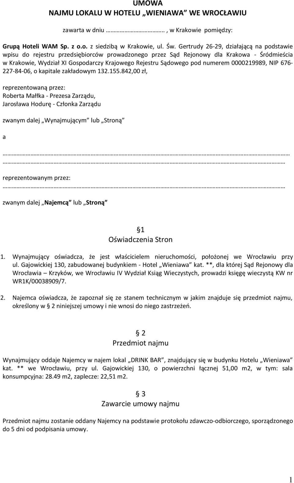 numerem 0000219989, NIP 676-227-84-06, o kapitale zakładowym 132.155.