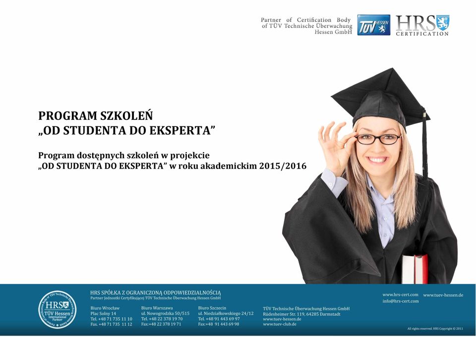 szkoleń w projekcie OD STUDENTA
