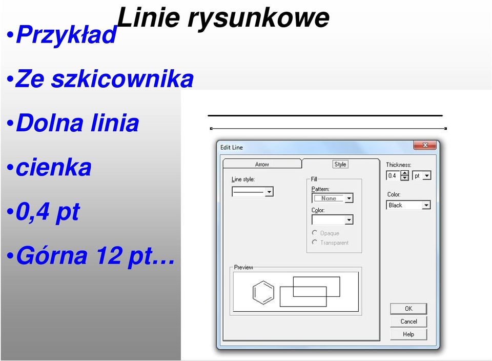 szkicownika Dolna