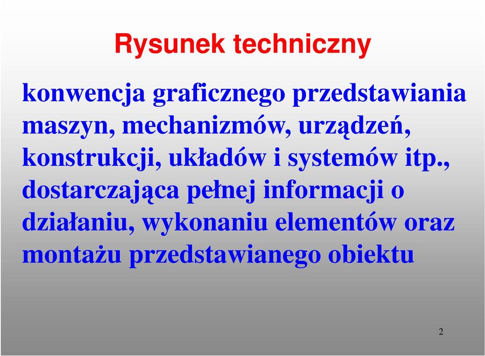 systemów itp.