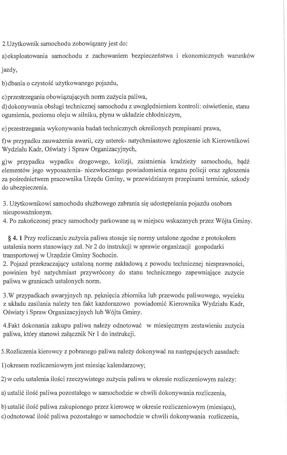 przestrzegania wykonywania badaij.