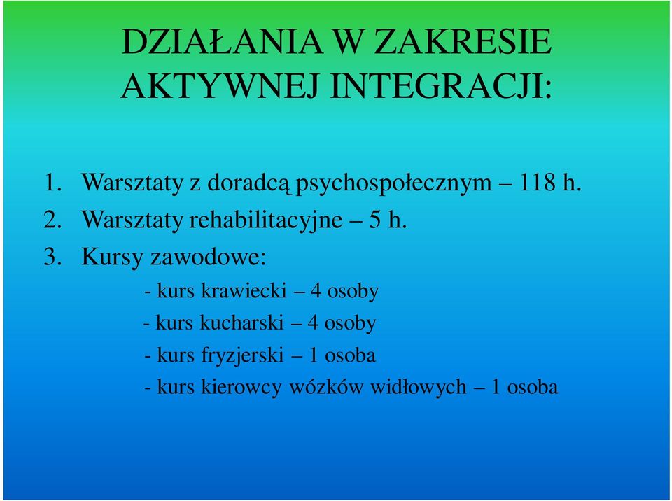 Warsztaty rehabilitacyjne 5 h. 3.