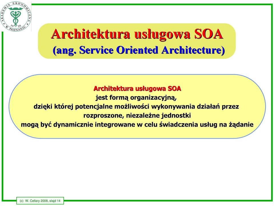 organizacyjną, ki której potencjalne możliwo liwości wykonywania działań przez