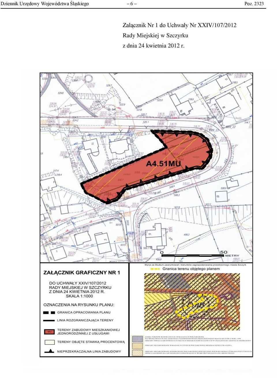 2323 Załącznik Nr 1 do Uchwały Nr
