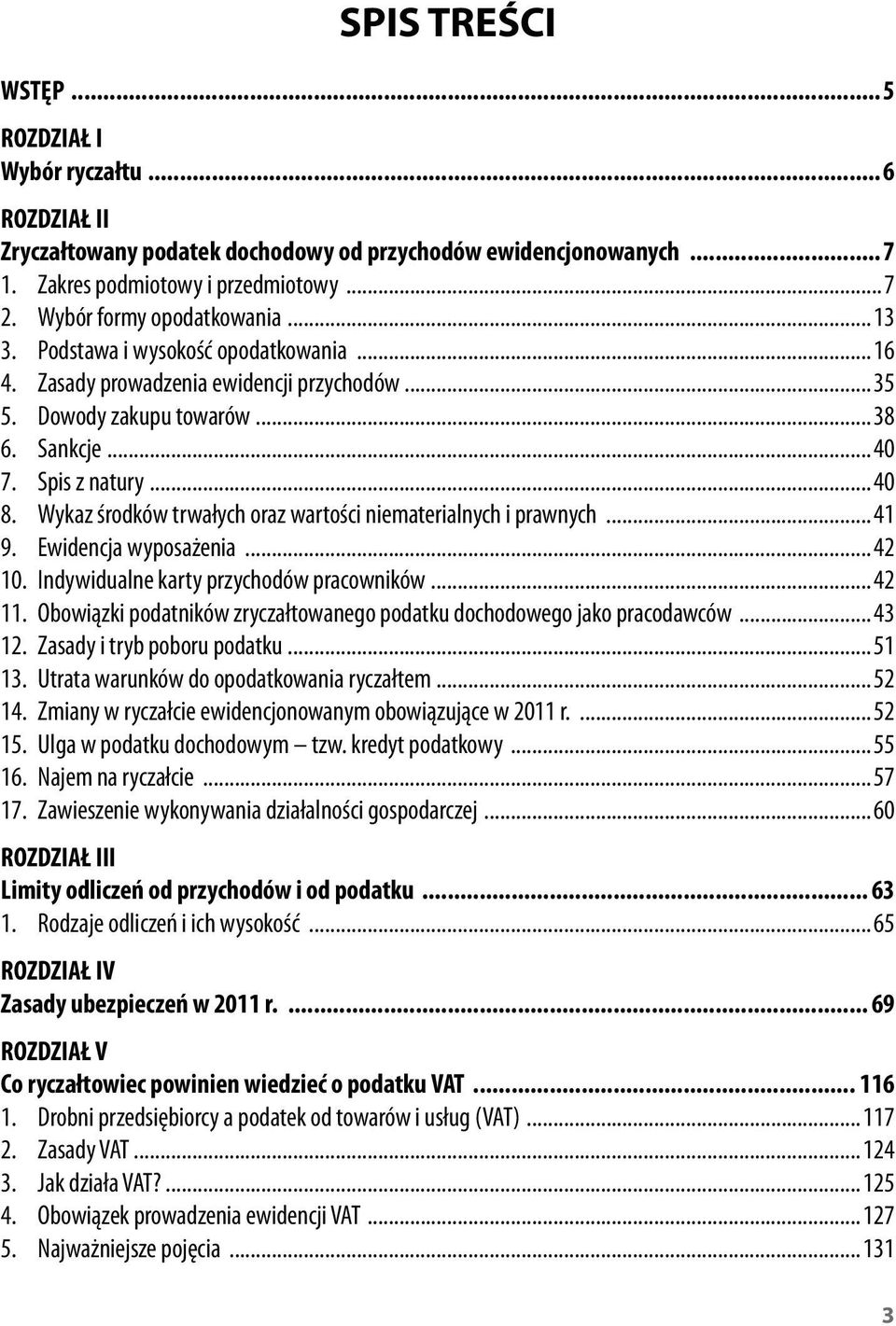 Wykaz środków trwałych oraz wartości niematerialnych i prawnych... 41 9. Ewidencja wyposażenia... 42 10. Indywidualne karty przychodów pracowników... 42 11.