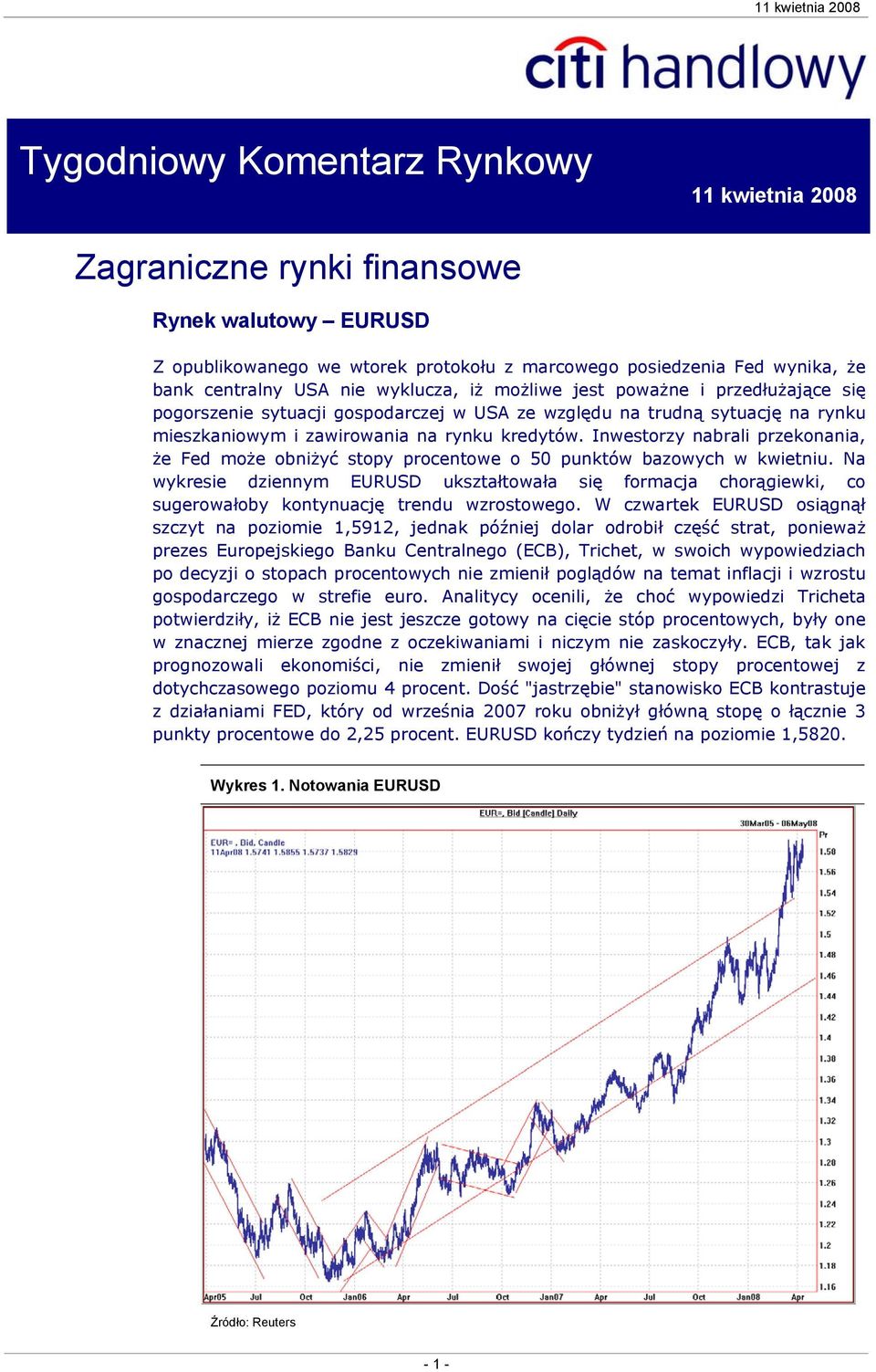 Inwestorzy nabrali przekonania, że Fed może obniżyć stopy procentowe o 50 punktów bazowych w kwietniu.