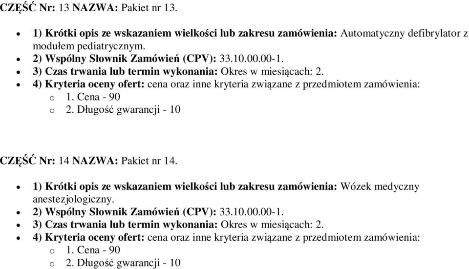 Automatyczny defibrylator z modułem pediatrycznym.