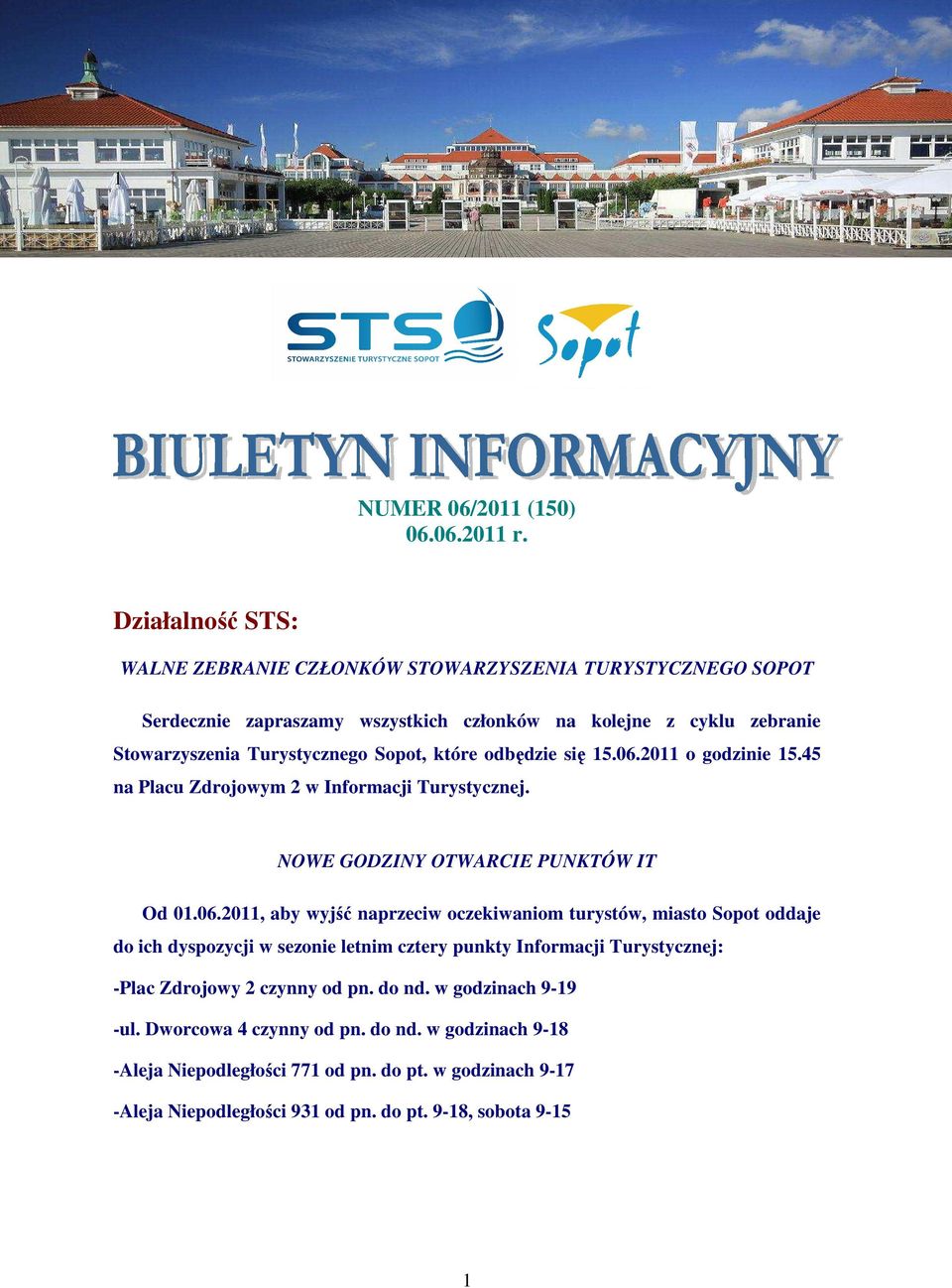 Sopot, które odbędzie się 15.06.