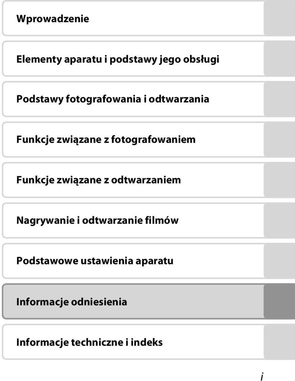 Funkcje związane z odtwarzaniem Nagrywanie i odtwarzanie filmów