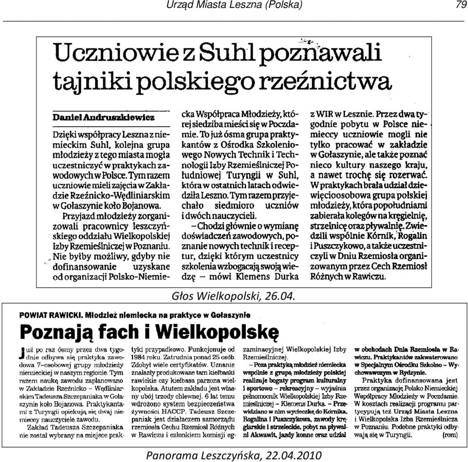 Wielkopolski, 26.04.