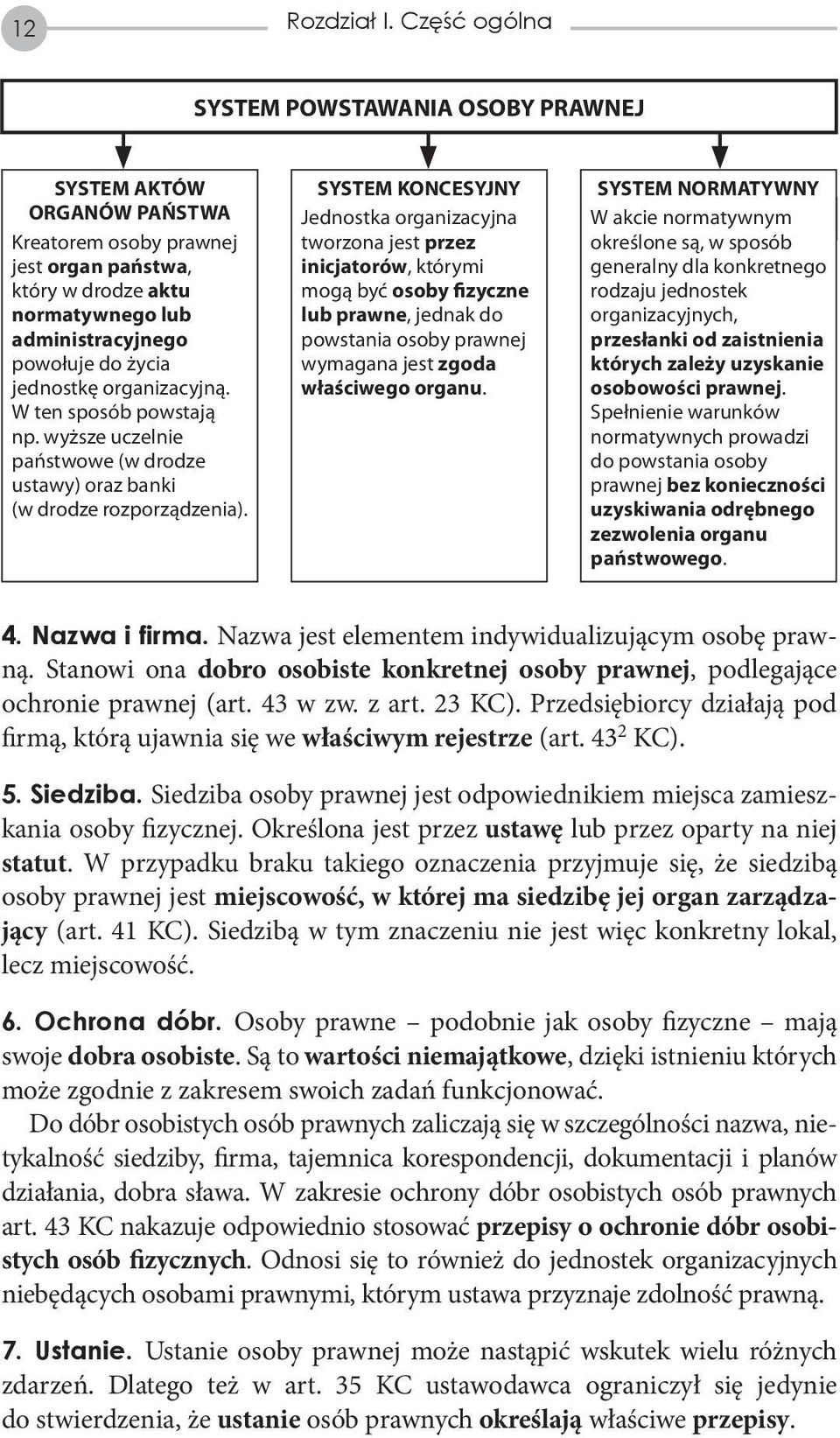 jednostkę organizacyjną. W ten sposób powstają np. wyższe uczelnie państwowe (w drodze ustawy) oraz banki (w drodze rozporządzenia).