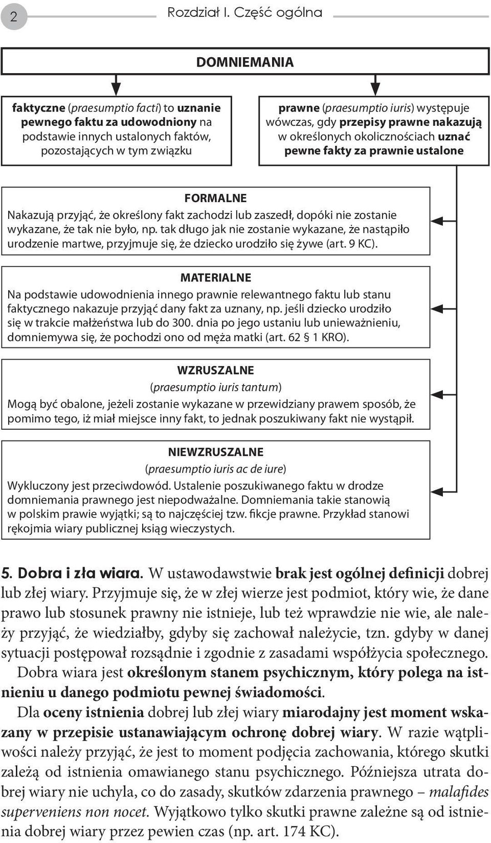 wówczas, gdy przepisy prawne na kazują w określonych okolicznościach uznać pewne fakty za prawnie ustalone FORMALNE Nakazują przyjąć, że określony fakt zachodzi lub zaszedł, dopóki nie zostanie
