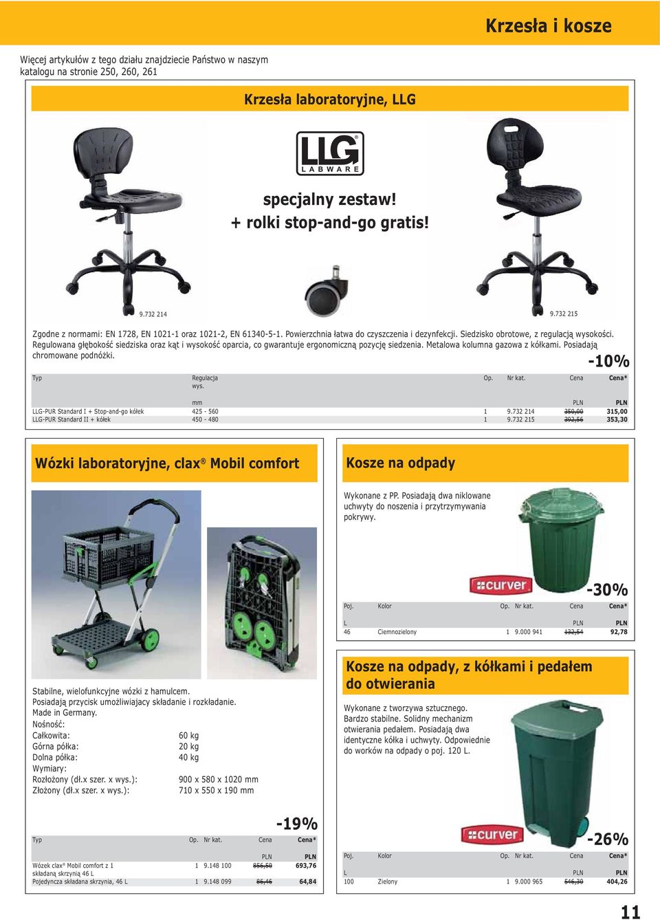 Metalowa kolumna gazowa z kółkami. Posiadają chromowane podnóżki. Typ 9.732 24 9.732 Regulacja wys. -0% LLG-PUR Standard I + Stop-and-go kółek LLG-PUR Standard II + kółek mm 4-50 9.
