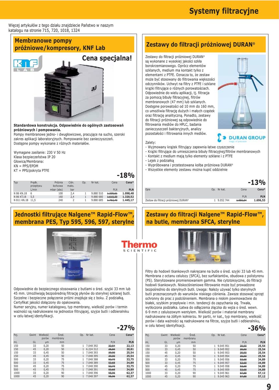 Wymagane zasilanie: 2 V Hz Klasa bezpieczeństwa IP 20 Głowica/Membrana: KN = PPS/EPDM KT = PPS/pokryta PTFE Typ N 8 KN.8 N 8 KT.8 N 8 KN.8 Cena specjalna! -8% Prędk. Próżnia Ciśn.