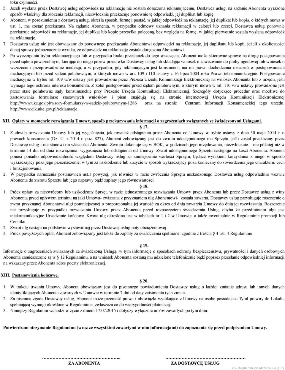 przekazuje ponownie tę odpowiedź, jej duplikat lub kopię. 6.