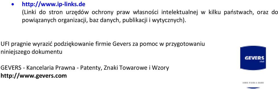 oraz do powiązanych organizacji, baz danych, publikacji i wytycznych).