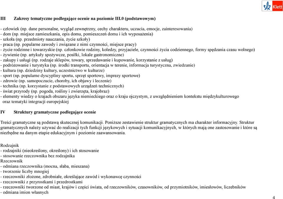 popularne zawody i związane z nimi czynności, miejsce pracy) - życie rodzinne i towarzyskie (np.