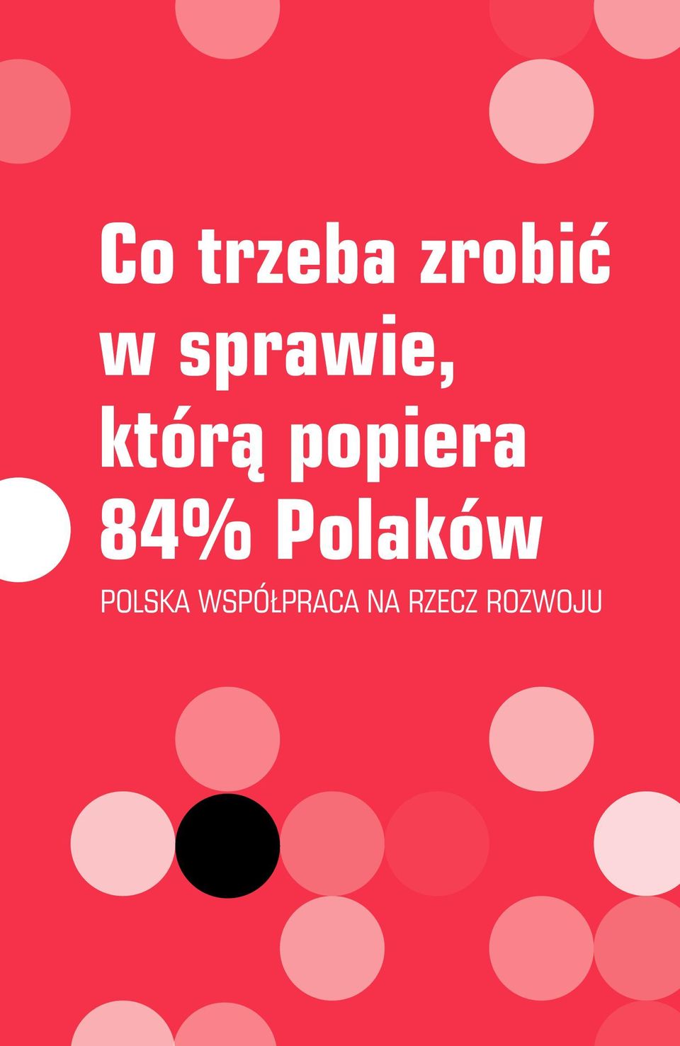 popiera 84% Polaków