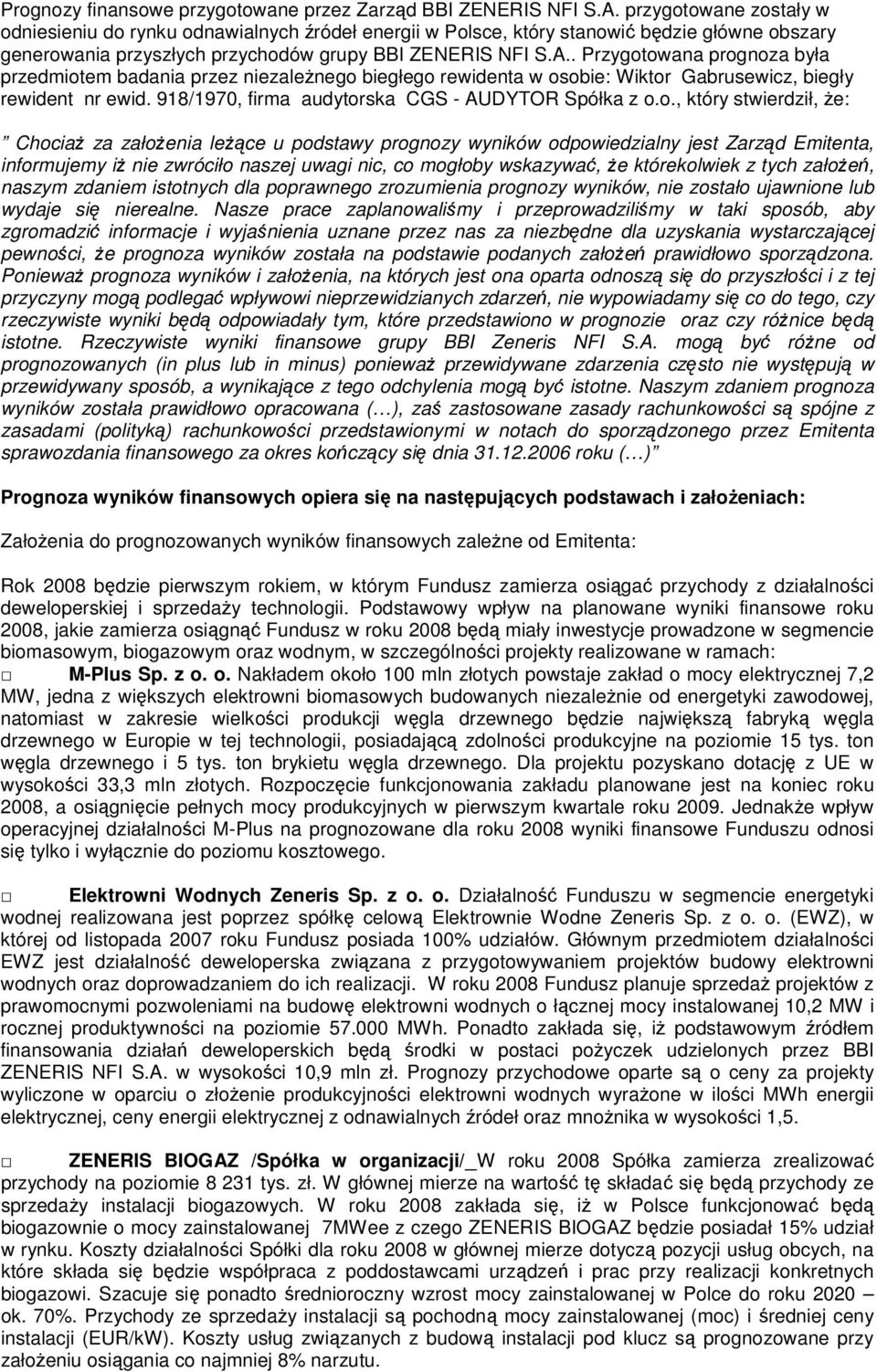 . Przygot