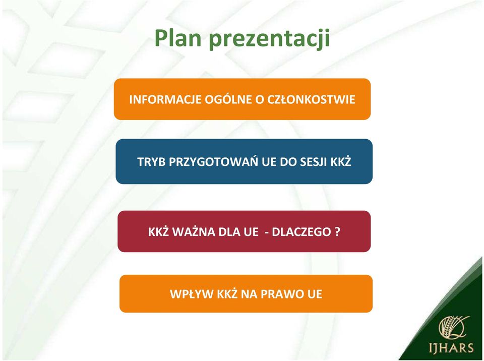 PRZYGOTOWAŃ UE DO SESJI KKŻ KKŻ