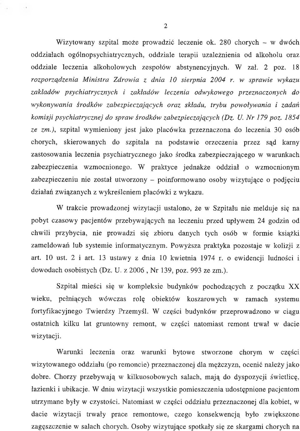 18 rozporządzenia Ministra Zdrowia z dnia 10 sierpnia 2004 r.