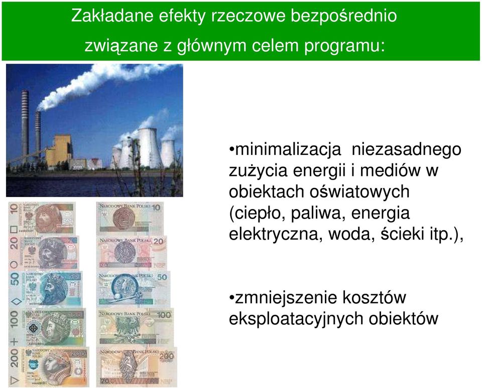 obiektach oświatowych (ciepło, paliwa, energia elektryczna, woda,