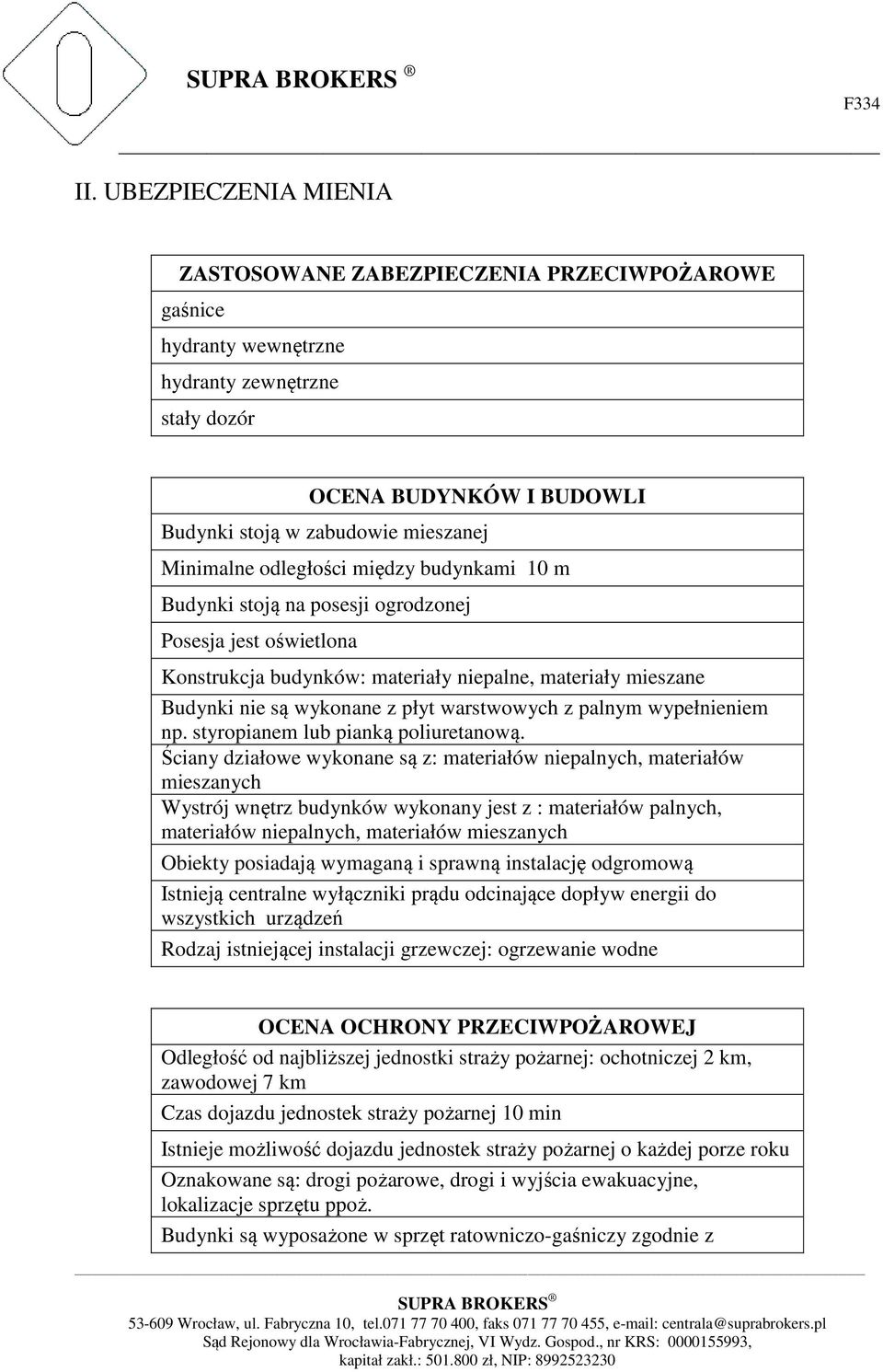 palnym wypełnieniem np. styropianem lub pianką poliuretanową.