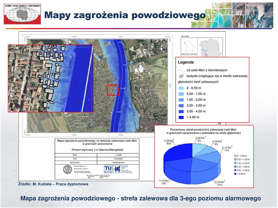 Kukieła Praca dyplomowa Mapa