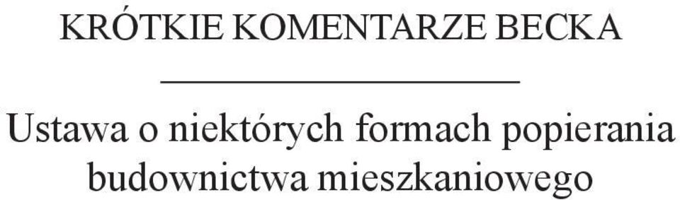 niektórych formach