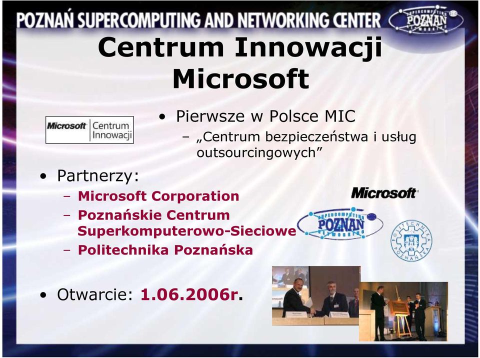 Superkomputerowo-Sieciowe Politechnika Poznańska