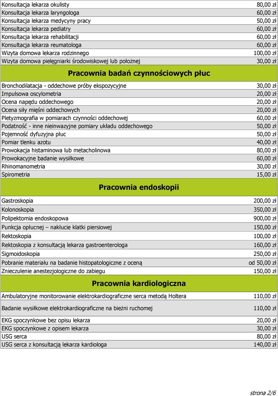 oddechowego Ocena siły mięśni oddechowych Pletyzmografia w pomiarach czynności oddechowej Podatność - inne nieinwazyjne pomiary układu oddechowego Pojemność dyfuzyjna płuc Pomiar tlenku azotu