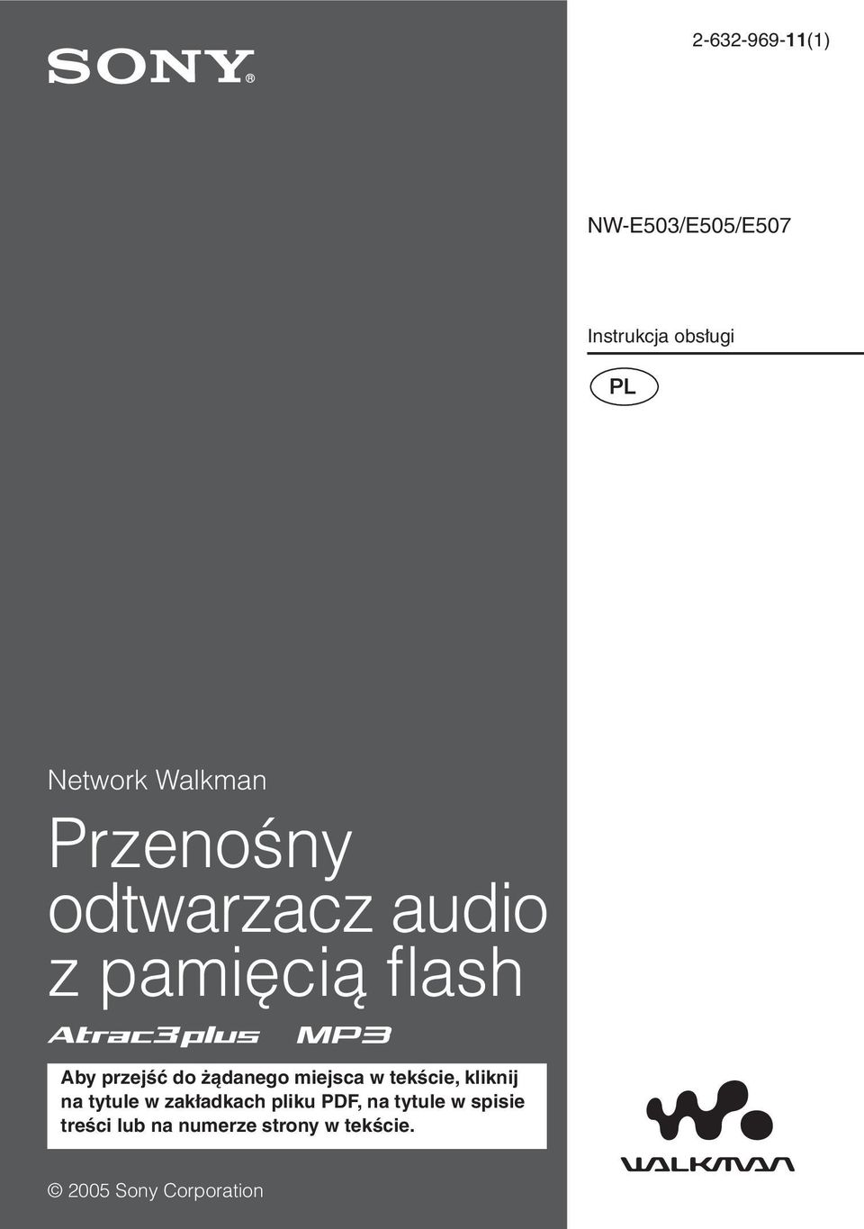 miejsca w tekście, kliknij na tytule w zakładkach pliku PDF, na