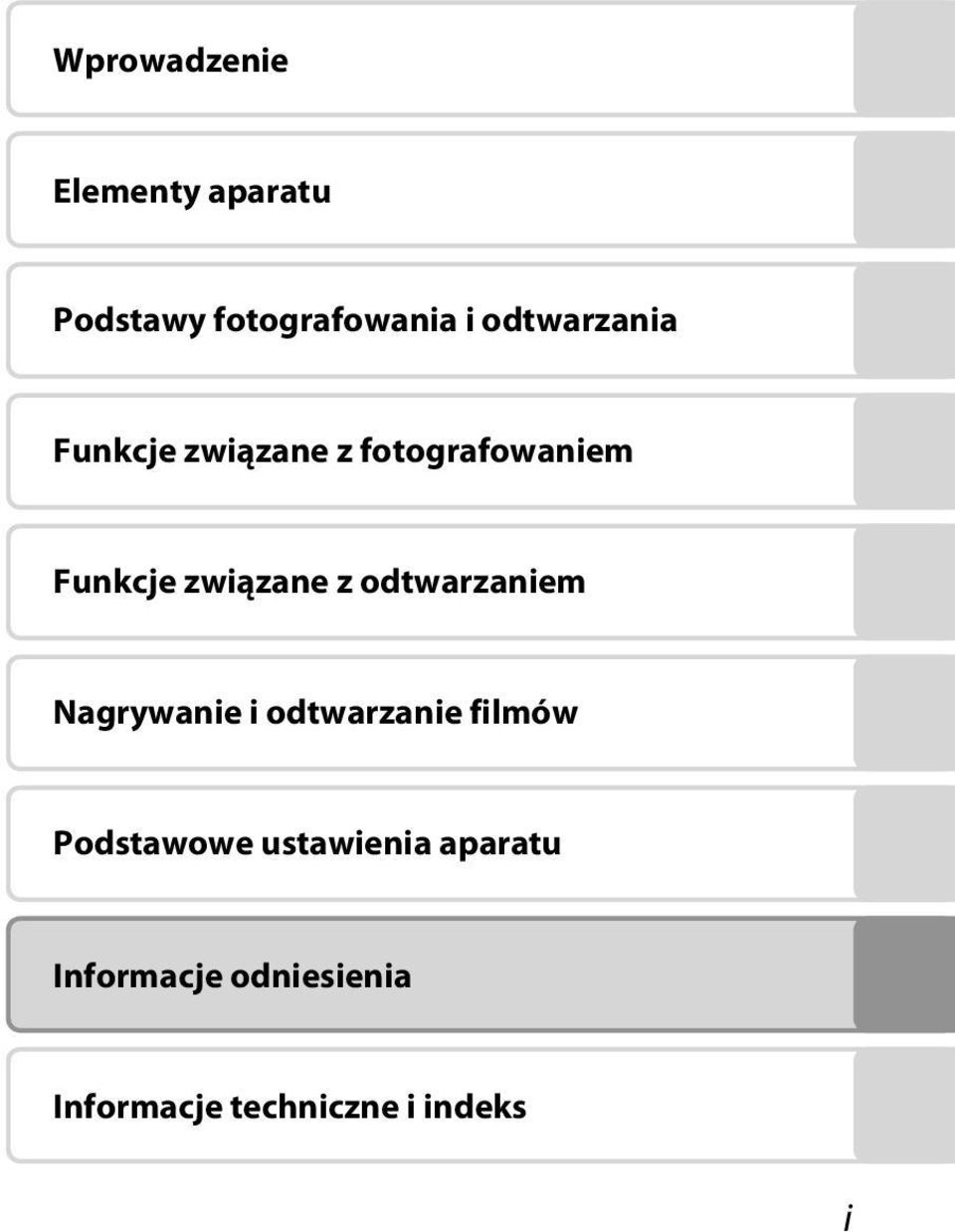 związane z odtwarzaniem Nagrywanie i odtwarzanie filmów