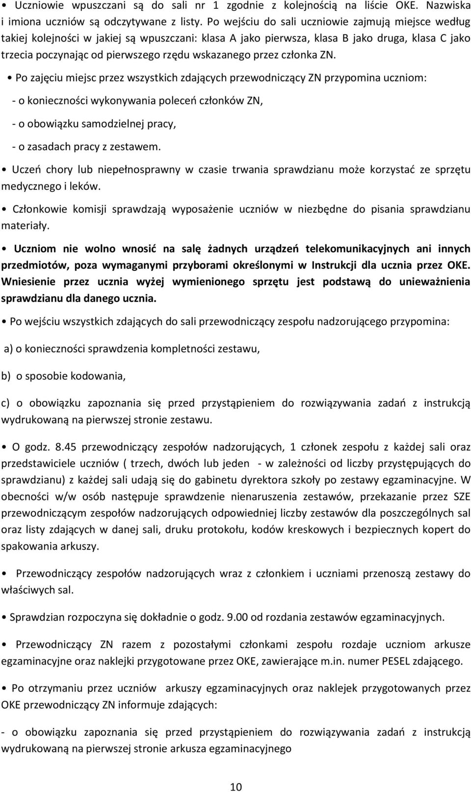 przez członka ZN.