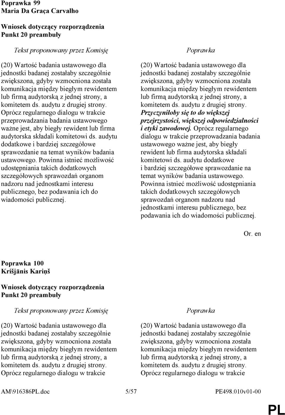 Oprócz regularnego dialogu w trakcie przeprowadzania badania ustawowego ważne jest, aby biegły rewident lub firma audytorska składali komitetowi ds.