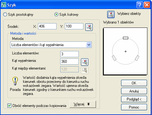 17. Korzystamy ponownie z opcji Szyk (_Array), jako obiekt