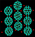 Struktury krystaliczne osnów przewodników elektronowych: struktury molekularne Struktury te składają się z jednakowych grup kilku-kilkudziesięciu atomów, nazywanych jednostkami