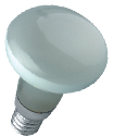 REFLECTOR SOFT SOFT opal 40W E-27 arówki typu REFLECTOR dziêki specjalnie ukszta³towanemu odb³yœnikowi emituje skoncentrowany w osi arówki strumieñ œwiat³a, znacznie wiêkszy ni zwyk³a arówka o