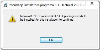 1.1 Instalacja Domyślnie program instalowany jest w katalogu: C:\Program Files (x86)\ige+xao\see Electrical V8R1\ SEE Electrical V8R1 - (8.1.0.18).