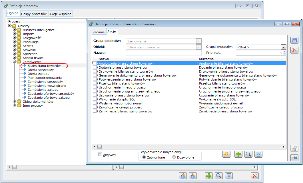 Modelowanie procesów 1. Obsługa BST w procesach 1.1. Proces obsługi dokumentu BST W wersji 2013.