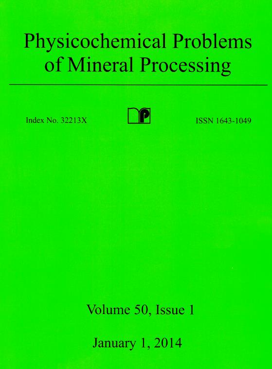 The oldest journal of mineral processing in Poland Fizykochemiczne Problemy Mineralurgii