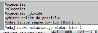 Wykorzystamy teraz opcję Podziel Jako obiekt do podziału