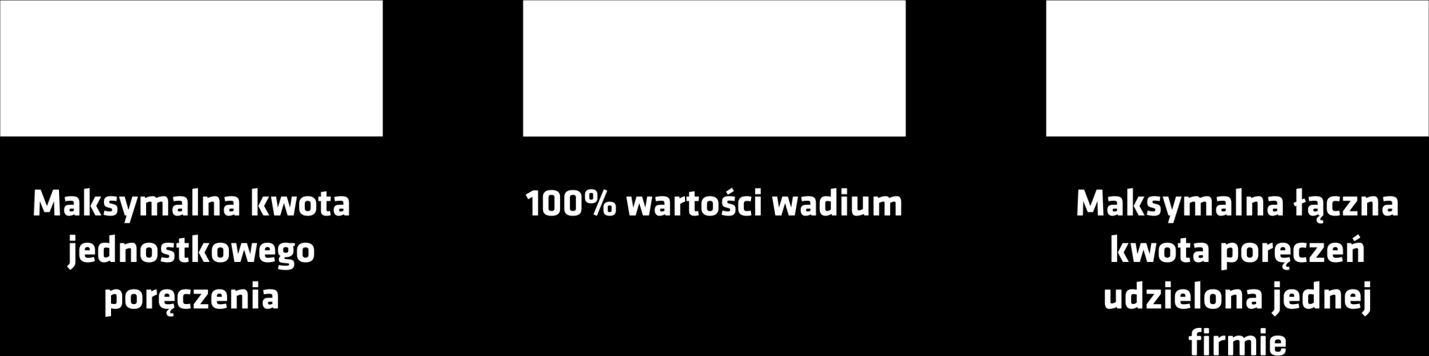 Poręczenie takie udzielane jest w ramach pakietu wadialnego, przyznawanego na okres jednego roku.