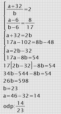 Zadanie 7. (0 ) Jeżeli do licznika pewnego nieskracalnego ułamka dodamy, a mianownik pozostawimy niezmieniony, to otrzymamy liczbę.