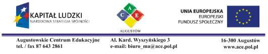 I../ Regulamin konkursu matematyczno przyrodniczego. 1. Wstęp 1.1. Konkurs adresowany jest do uczniów biorących udział w projekcie Mały Archimedes. 1.2.